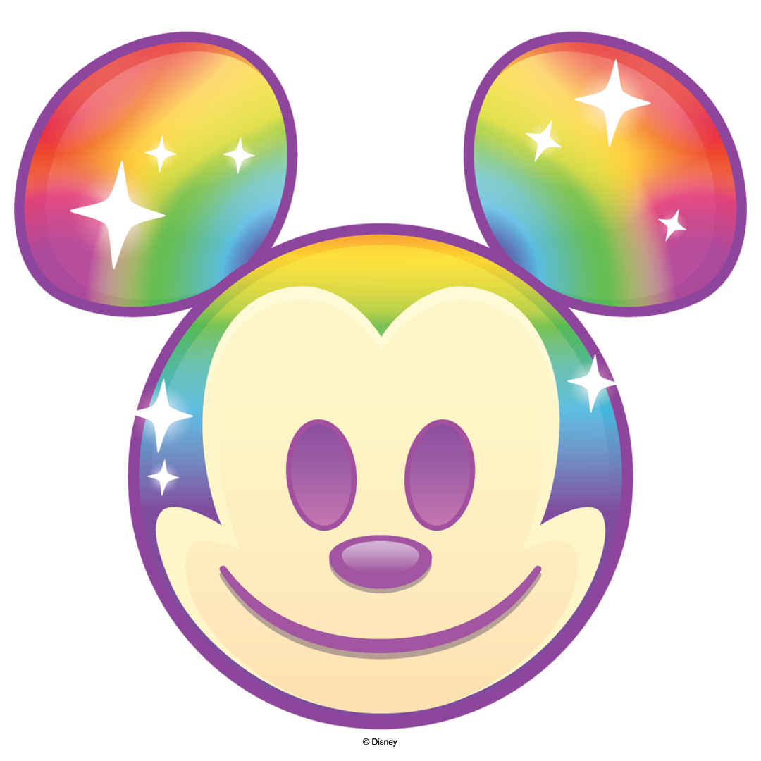 Rainbow Mickey - Disney Emoji Blitz!