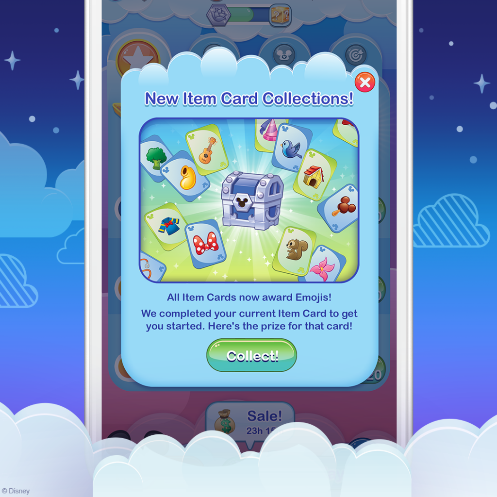 Item Card Collections - Disney Emoji Blitz - boot