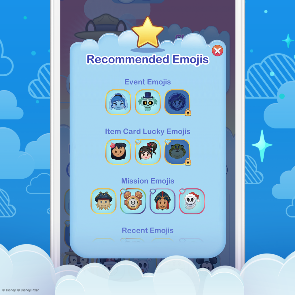 Missions and Levels, Disney Emoji Blitz