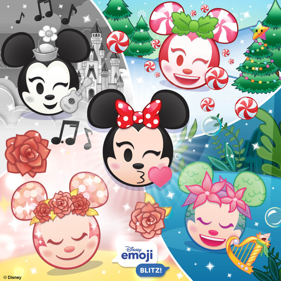 Positively Minnie! Disney Emoji Blitz!