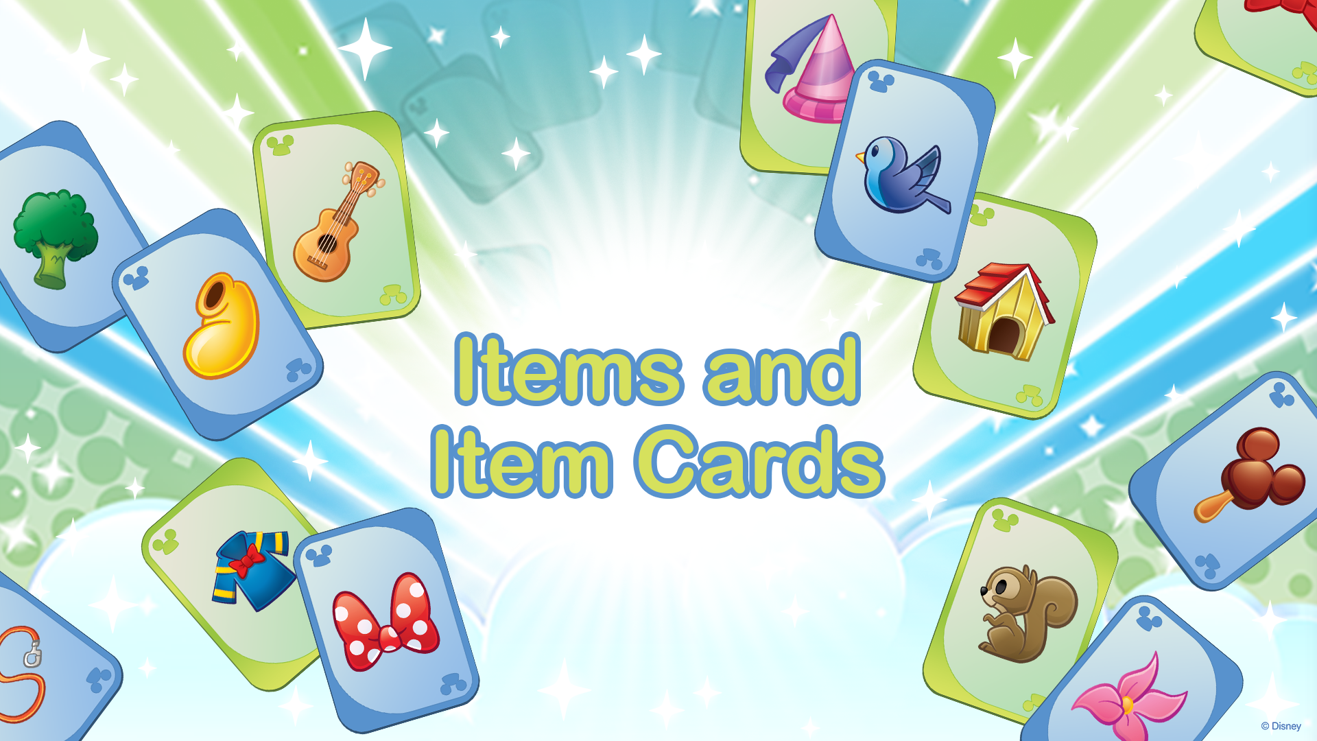 Items and Item Cards Featured Graphic